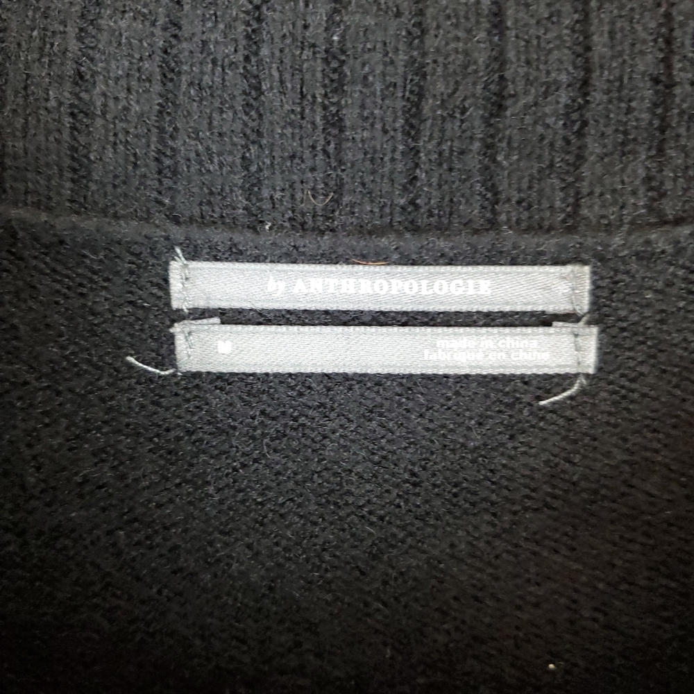 Anthropologie Paloma Cowl Neck Balloon Sleeve Pullover Sweater - Picture 4 of 10